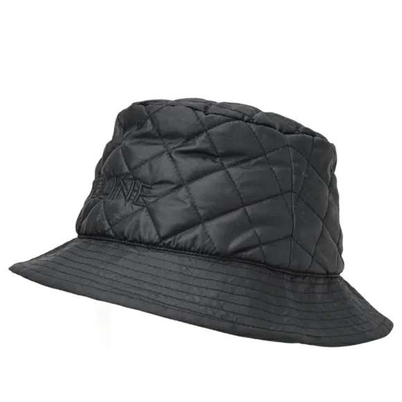 Celine Quilted Bucket Hat